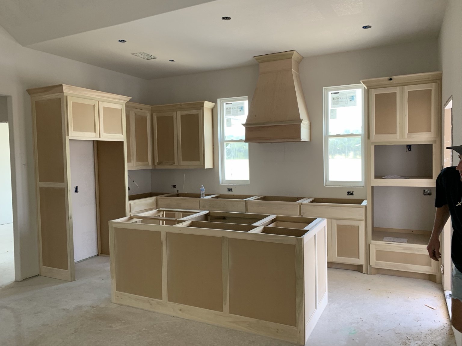 Kitchen cabinetry installation